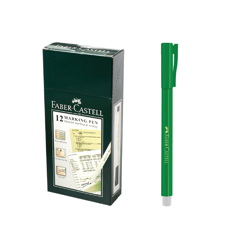 Marking Pen New Combine Green Ink 1 Box 12pcs