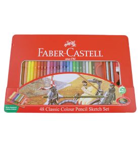 Classic Colour Pencil 48 Tin case