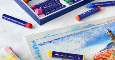 Tips mudah melukis dengan Oil Pastel Creative Studio
