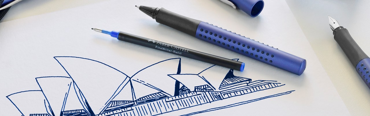 Grip Fountain Pens dan FineWriter
