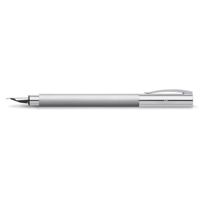 Ambition Fountain Pen Stainless Steel M