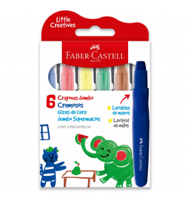 Jumbo Creamy Crayon Set 6