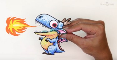 Cara membuat Craft Dinosaurs dengan Connector Pen