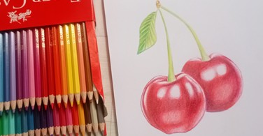 Tutorial ilustrasi dessert dengan Classic Colour Pencil