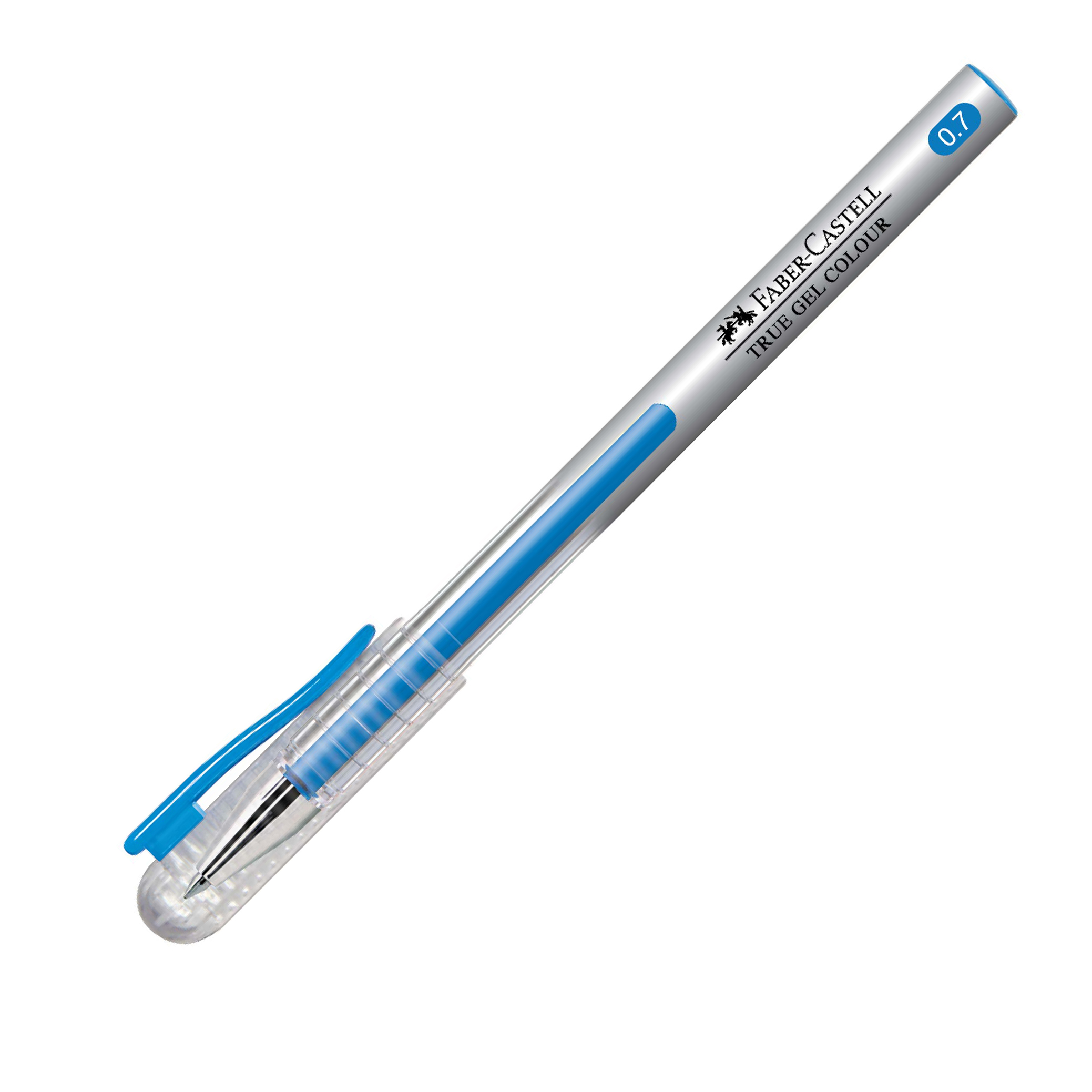 True Gel Pen -- Soft Blue 0.7 mm 1 Box isi 10 pcs