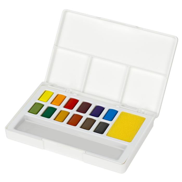 Solid Watercolours 12 Colours 