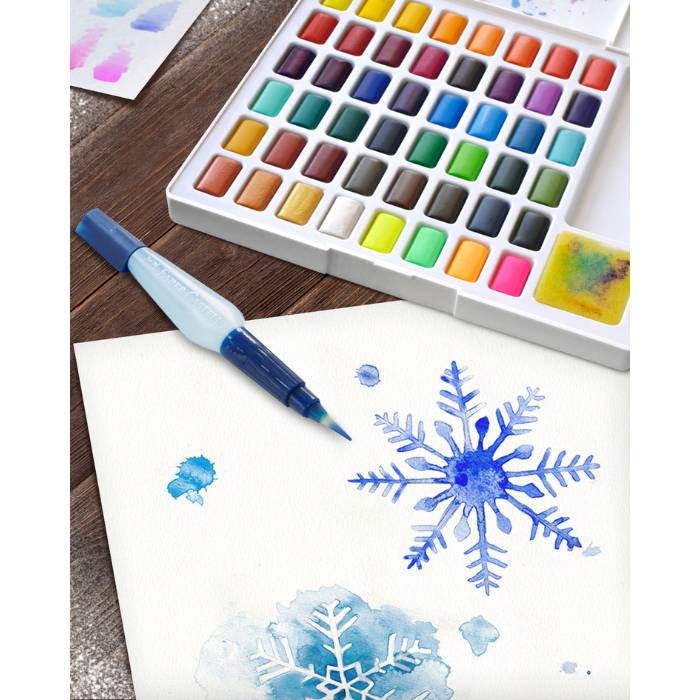 Solid Watercolours 48 Colours