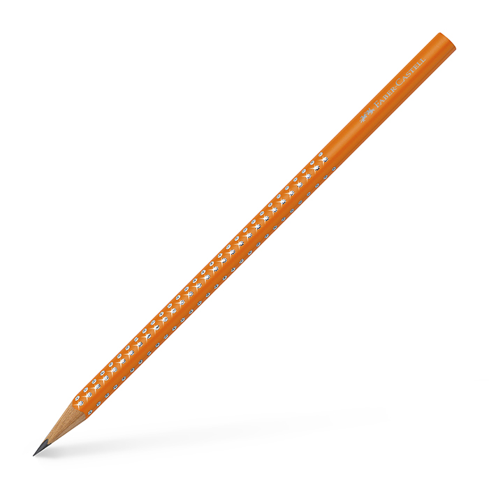 Graphite pencil Sparkle orange