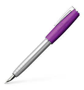 Fountain pen LOOM metallic violet