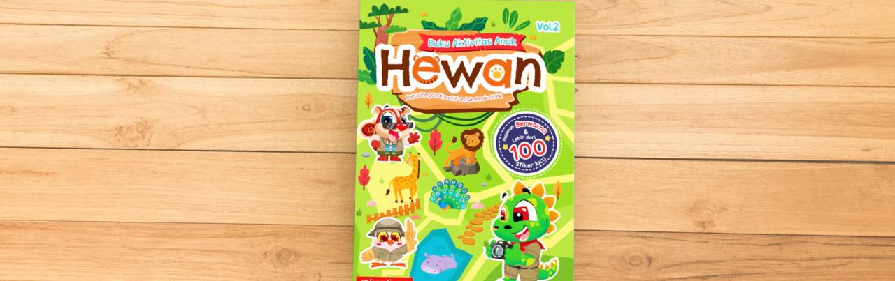Buku aktifitas Anak vol.2 - Hewan