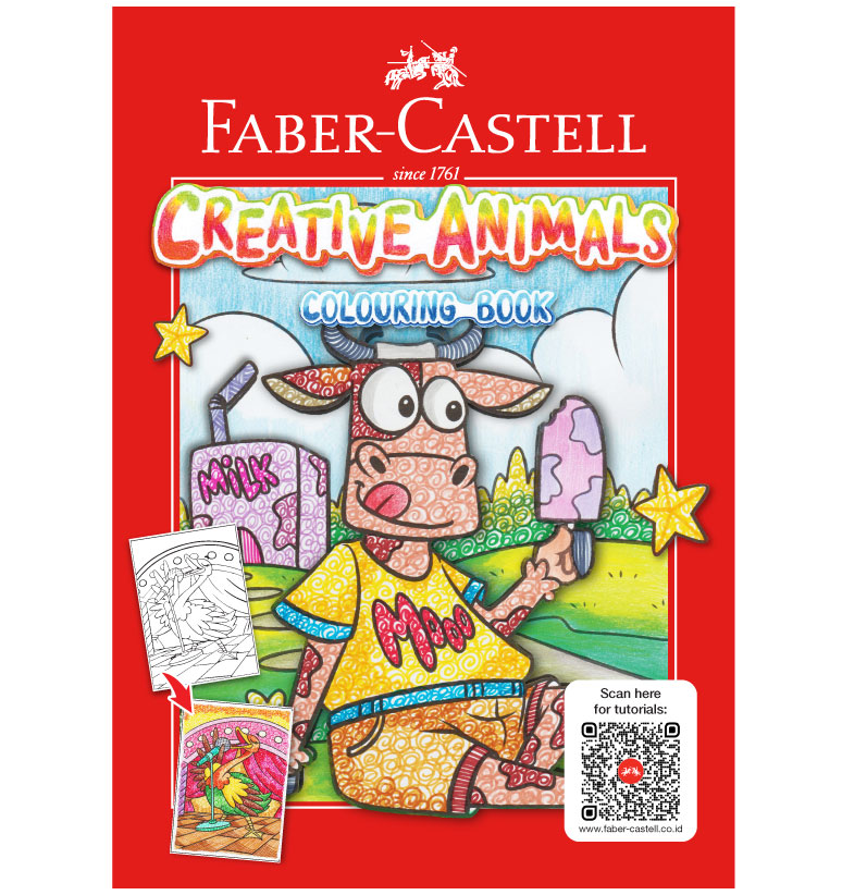 Creative Animals Creative Colouring Book