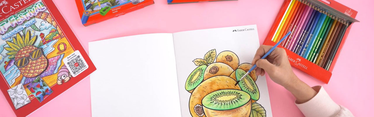 Fruit Festival Colouring Book