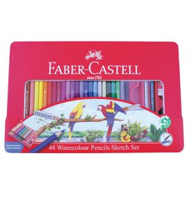 Watercolour Pencil 48 Tin case