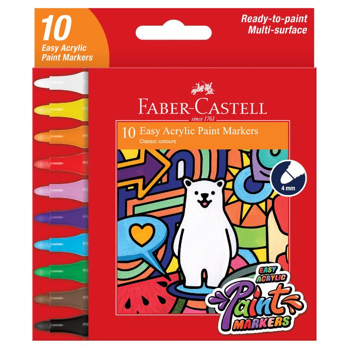 Easy Acrylic Paint Marker set 10