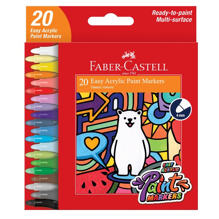 Easy Acrylic Paint Marker set 20