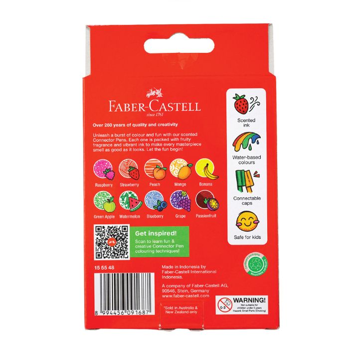 Connector Pens Scented Markers 10 colours