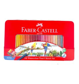 100 Watercolour Pencil Sketch Set