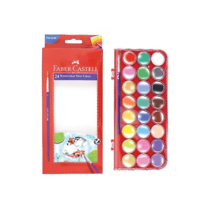 Watercolour Paint Cake 24