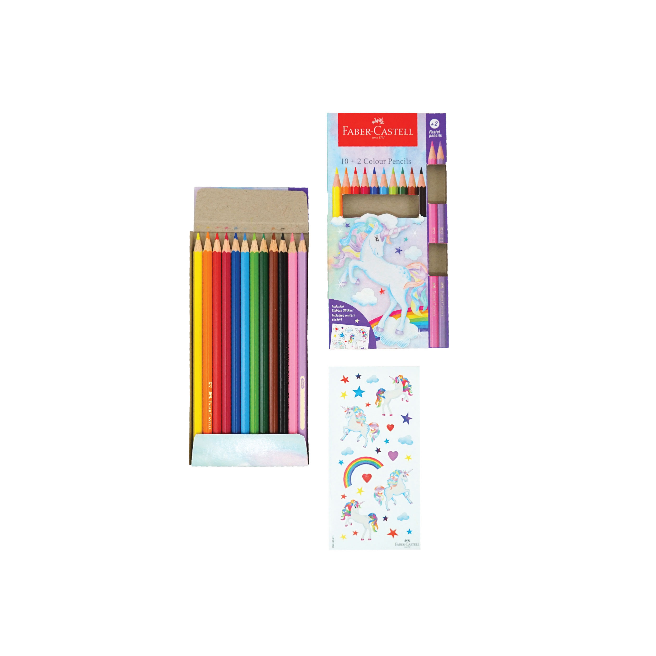 Colour Pencil Unicorn 12