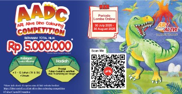 Art Alive Dino Colouring Competition