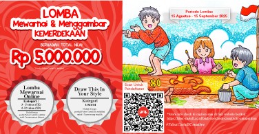 Lomba Mewarnai dan Menggambar Kemerdekaan