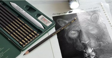 Karya pensil tanpa kilau: Pitt Graphite Matte