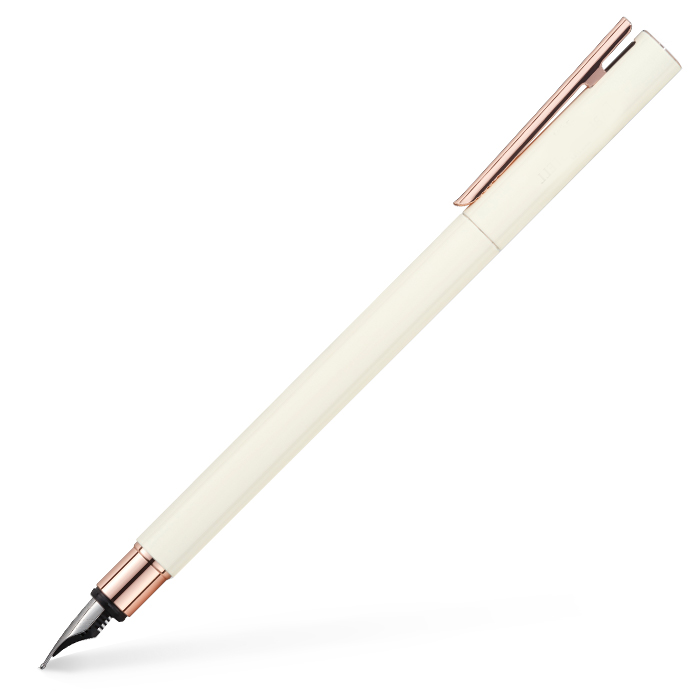 NEO Slim fountain pen ivory, rose gold chrome