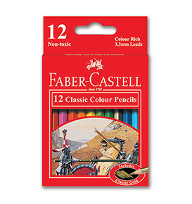 Classic colour pencils 12 S 