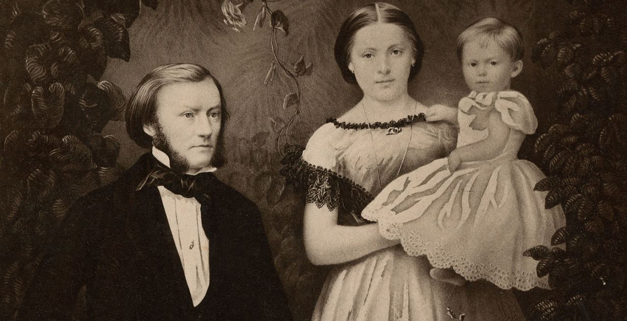 Eberhard Faber (1822-1879), istri Jenny dan putrinya Bertha