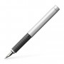 Fountain pen BASIC satin chrome B