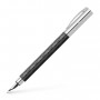 Fountain pen AMBITION Rhombus black EF